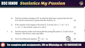 IGNOU BSC ： a If X is a normal variate with mean 30 and variance 25, find the probabilities that
