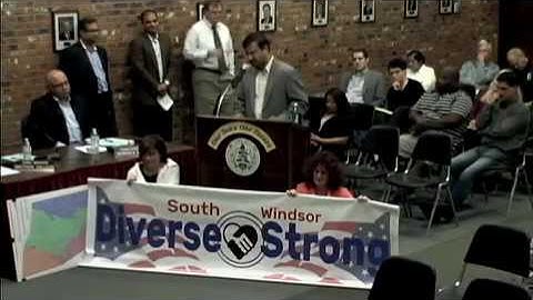 Sudip Bhattacharjee - Kickoff presentation to South Windsor Town Council