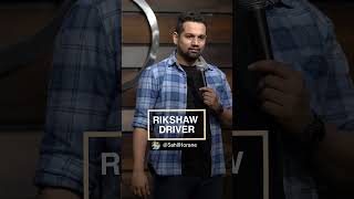 Rickshaw driver - Standup comedy shorts #standupcomedy