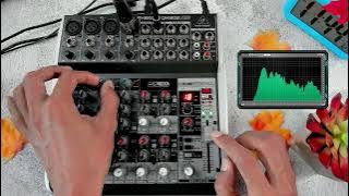 Cara Seting One Knob Compressor (COMP) di Mixer Behringer