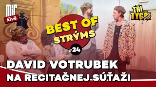 TŘI TYGŘI | David Votrubek na recitačnej súťaži | Best of strýms 24