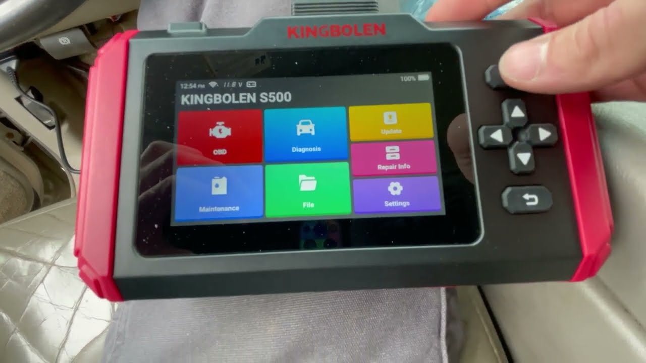 KINGBOLEN S500 Scan Tool. FIX YOUR OWN CAR AT HOME. 