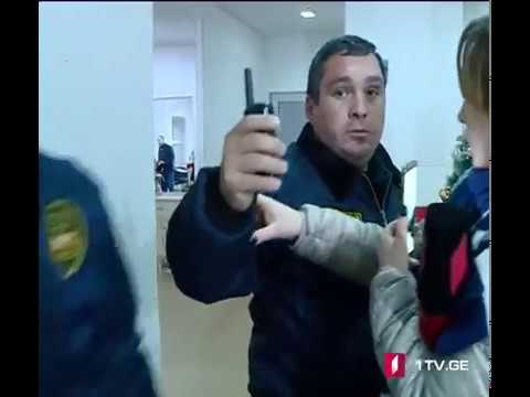 რუსთავის ცენტრალურ საავადმყოფოში პირველი არხის გადამღებ ჯგუფს მუშაობის საშუალება არ მისცეს