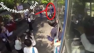 Super Human Girl with unbelievable power - superpowers caught on camera