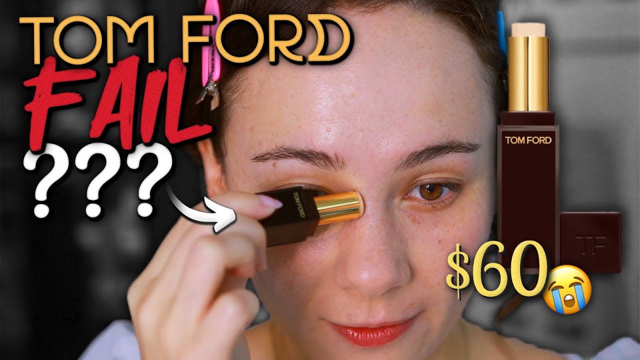 THIS $60 CONCEALER MIGHT BE WORTH IT...Tom Ford Traceless Soft Matte  Concealer - YouTube