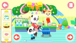 Baby Panda's Supermarket | Baby Supermarket Shopping | Babybus Kids Games | Kids Cartoon | screenshot 5
