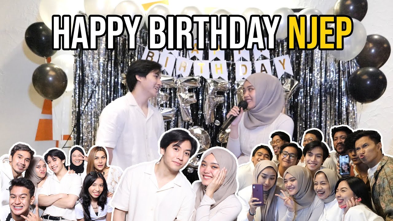 KEJUTAN DIHARI BAHAGIA NJEP BARENG KELUARGA & TEMAN