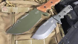 Scar Blades Papa Bear and Bear: Knives Done Right | Survival, Bushcraft, Camping