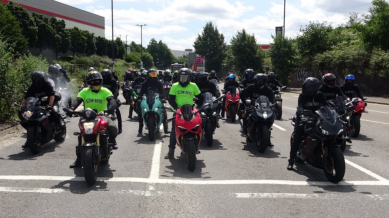 SUPERBIKES in London 2025..Yamaha,Suzuki,Honda,BMW