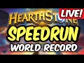 Attempt For Hearthstone SPEEDRUN World Record