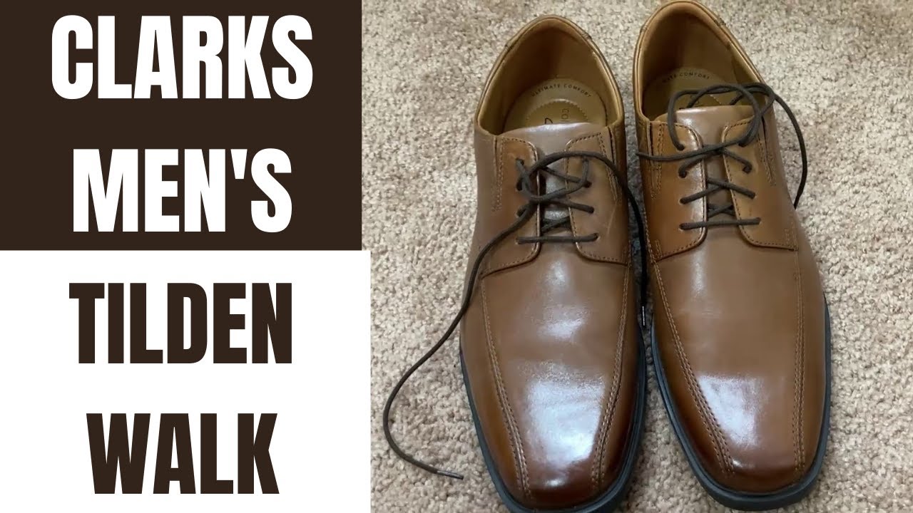 Clarks Men's Tilden Walk Oxford Shoes - YouTube