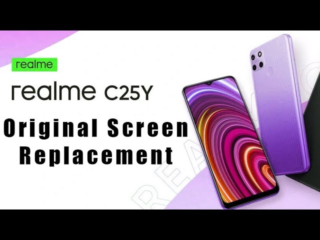 Realme C25Y Cracked Screen Restoration Glass Replacement Destroyed