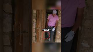Golfer drops in toilet🥶⛳️