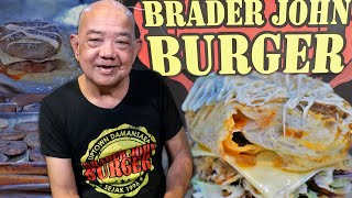 Burger LEGENDA di KL, Resepi Tersendiri dengan Sos yang Istimewa | Hanya di Brader John