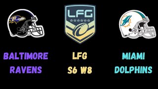 Football Fusion | LFG S6 W8 Ravens vs Dolphins Highlights