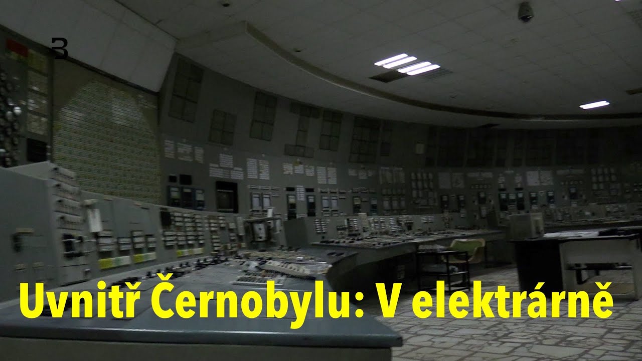 Uvnitř Černobylu: Uzavřenou elektrárnou až na velín třetího bloku