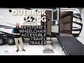 An Award-winning Floor Plan, The Wheelchair Accessible Travel Trailer - Keystone Outback 342CG