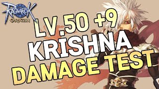 Ragnarok Origin Korea Thief Assassin Assassin Cross LV.50 +9 Krishna Damage Test 라그나로크 오리진 screenshot 3