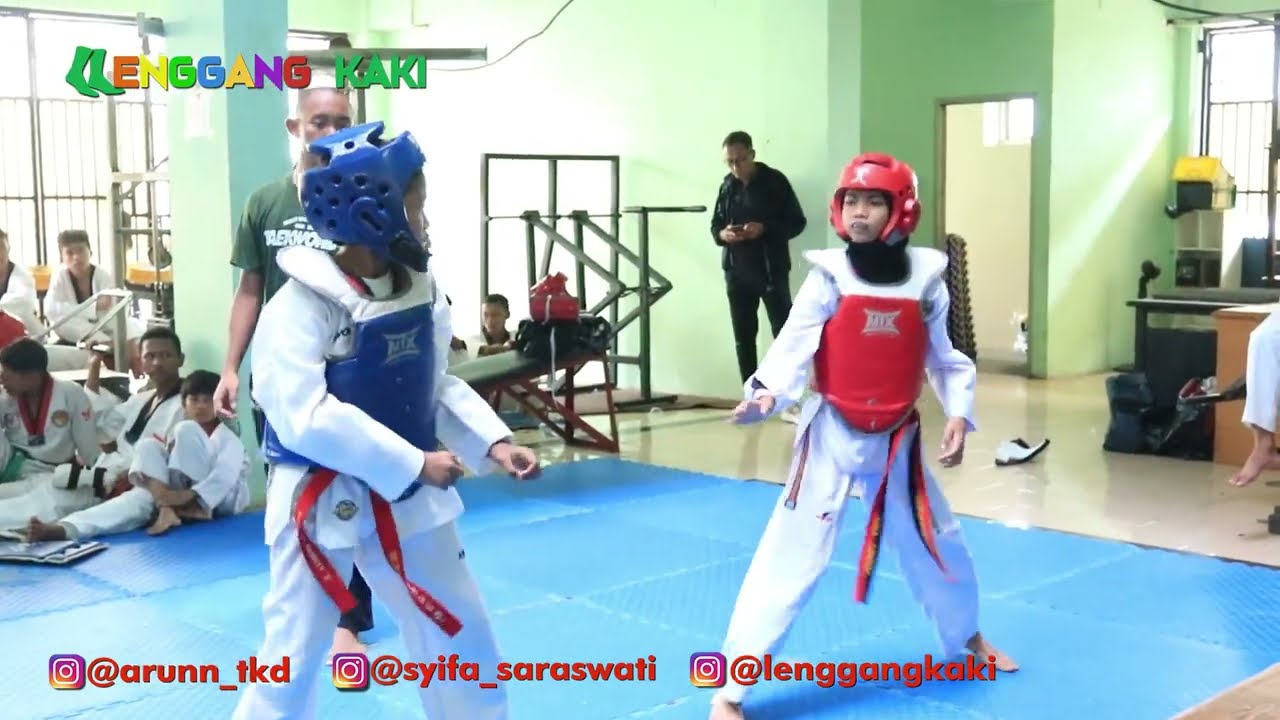 Sekali Tendangan Telak  ke Muka Lawan langsung Nyerah?  Seleksi POPB Taekwondo DKI Jakarta 2022