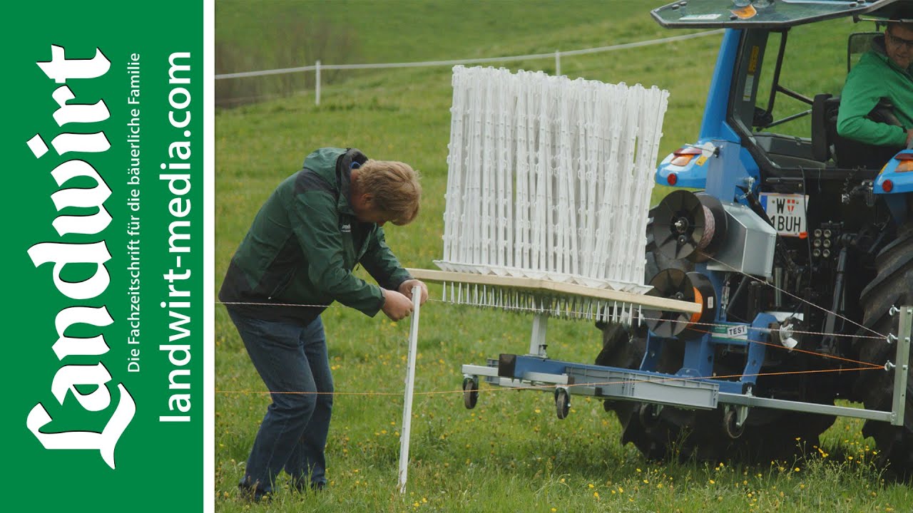 Schneller zäunen mit HOG 400 | landwirt-media.com