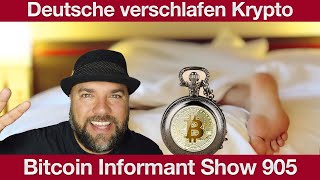 #905 Deutsche verschlafen Kryptowährungen, Bitclub Network Co Found Russ Medlin verhaftet & Bitcoin