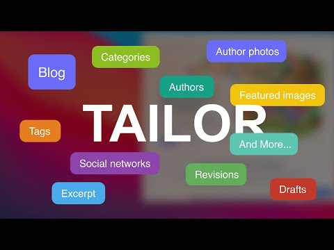 October CMS Tailor