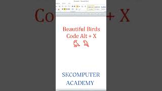 Birds Symbol Kaise Banaye in MS Word 🐦 | MS Word Me Birds Symbol Banana Amazing Tutorial