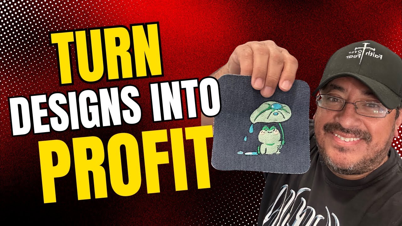 Digitizing Made Easy: Step-by-Step Frog Design for Beginners!