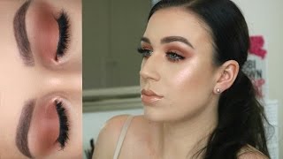 Burnt Orange Makeup Look | Spring Tutorial