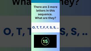 Lateral Thinking Puzzle Challenge! What Comes Next After O, T, T, F, F, S, S