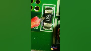 R01 SMD Current Sense Resistor Marking Explained || Surface Mount Resistor Code #shorts