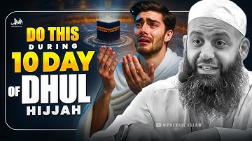 DO THIS ON THE FIRST DAY OF DHUL HIJJAH, HUGE REWARD | Abu Bakr Zoud