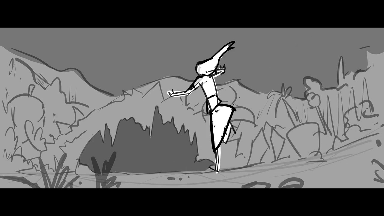 Animation practice - Character Running - YouTube