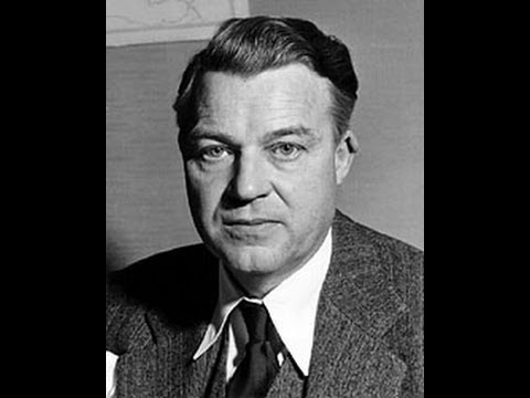 Gunnar Myrdal lecturing at UCLA 5/4/1966