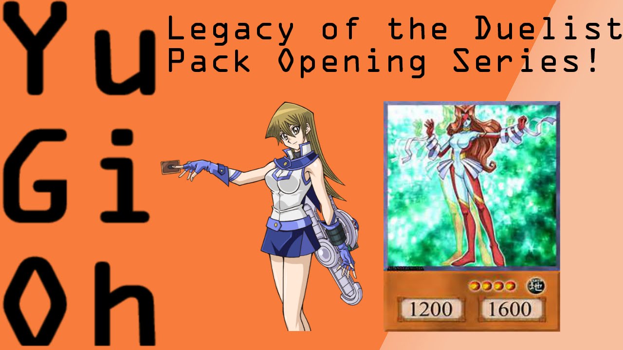 Yu Gi Oh! Legacy of the Duelist Largest Pack Opening - Alexis Rhodes ...
