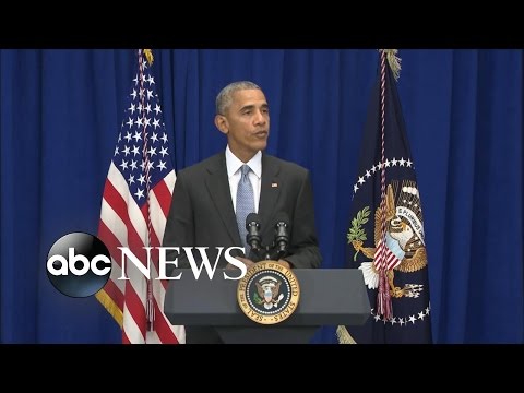 Obama FULL SPEECH on New York, NJ Bombings