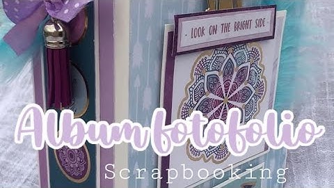 👉🏻 ÁLBUM FOTOFOLIO | Scrapbooking