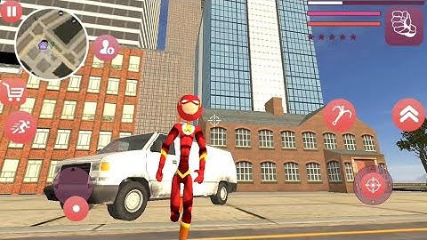 Flash Stickman Rope Hero Speed Hero Crime Simulator | Android/iOS | Gameplay | HD