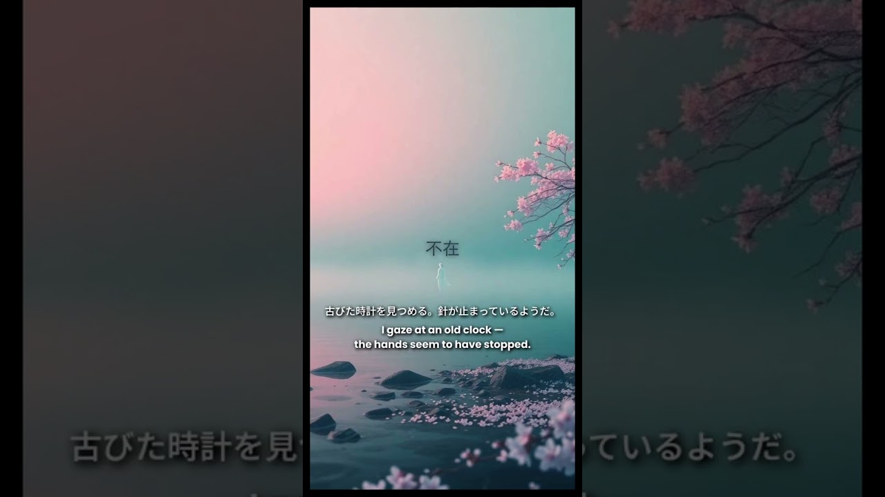 不在 -  Absence (字幕付き With Subs🎧)