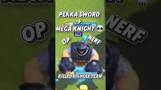 Mega knight   Pekka Sword 💀🗡