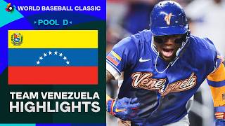 Team Venezuela's TOP MOMENTS from World Baseball Classic Pool Play! 🇻🇪 (Ft. Acuña Jr., Arraez, more)
