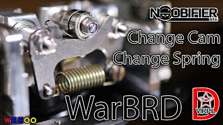 WarBRD D - Change Cams and Spring - Tuning Virpil