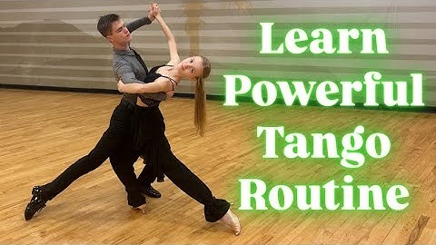 Learn Powerful Tango Routine with Figure Names & Timing by Roma & Marta