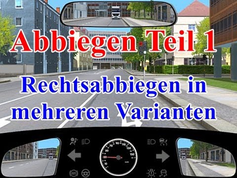 Video: An einer roten Ampel rechts abbiegen - Gunook