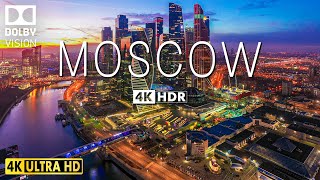 MOSCOW VIDEO 4K HDR 60fps DOLBY VISION WITH CINEMATIC MUSIC