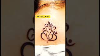 Customised Ganesh Tattoo