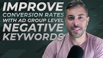 Ad Group Negative Keywords | Laser Focus Your Keyword Traffic