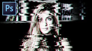 Efecto Glitch o imagen con distorsión | Tutorial Photoshop screenshot 2