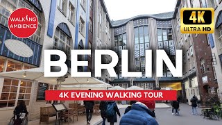 Berlin's Historical Shopping Streets, Walking Tour  🇩🇪 | Hackescher Markt, 4K