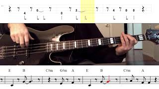 Red Hot Chili Peppers - Under the Bridge (Bass Line w\/tabs and standard notation)